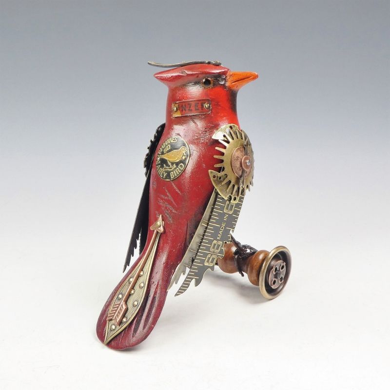 Mullanium Bird - Cardinal on Wheels - product image 