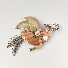 Mullanium - Flying Bird Pin - product images 2 of 6