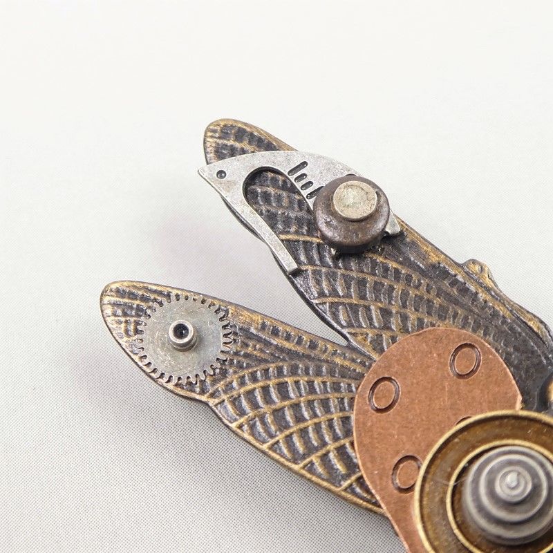 Mullanium - Brass Dragonfly Pin - product image 