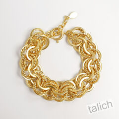 Catherine Popesco Triple Crown Bracelet in Gold - product images 1 of 6