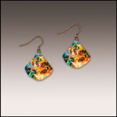 DC Designs - Sienna Canopy Small Wide Teardrop Earrings - product images 1 of 4