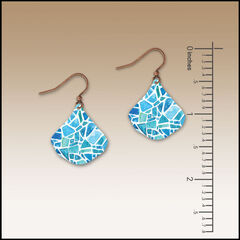 DC Designs - Resort Glass Small Wide Teardrop Earrings - product images 2 of 4