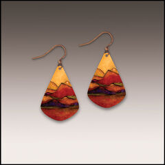 DC Designs - Desert Mountains Teardrop Earrings - product images 1 of 3