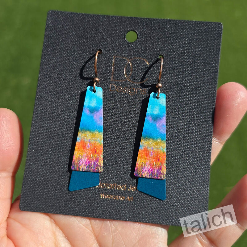 DC Designs - Summer Horizon Layered Long Drop Earrings - product image 
