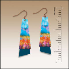 DC Designs - Summer Horizon Layered Long Drop Earrings - product images 2 of 4
