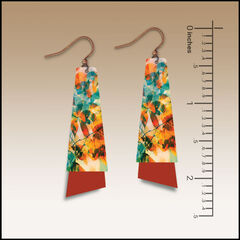DC Designs - Sienna Canopy Layered Long Drop Earrings - product images 2 of 4