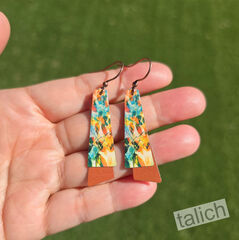 DC Designs - Sienna Canopy Layered Long Drop Earrings - product images 4 of 4