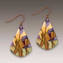 DC Designs - Calla Lily Teardrop Earrings - product images 1 of 4
