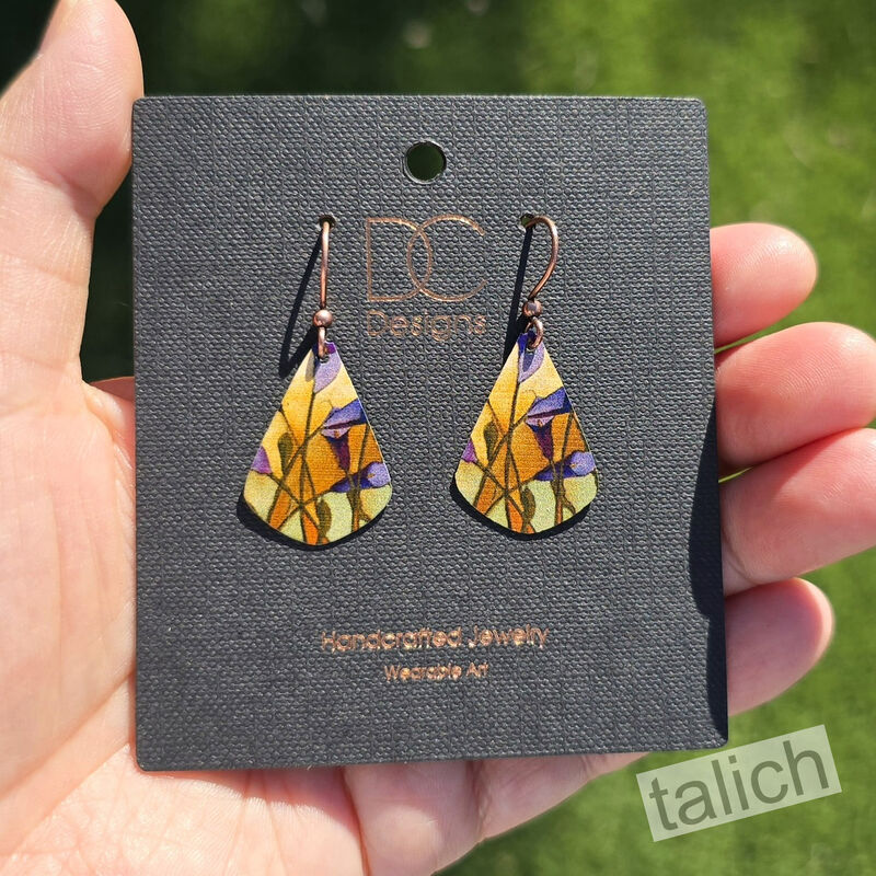 DC Designs - Calla Lily Teardrop Earrings - product image 