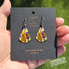 DC Designs - Calla Lily Teardrop Earrings - product images 4 of 4
