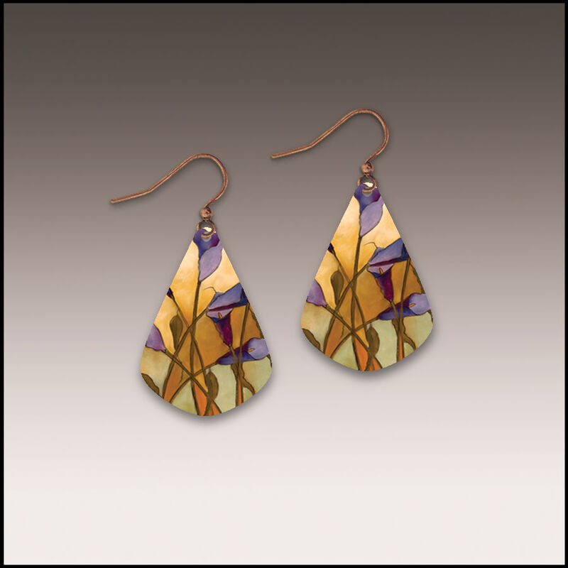 DC Designs - Calla Lily Teardrop Earrings - product image 