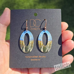 DC Designs - Winter Aspen Open Oval Earrings - product images 4 of 4