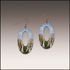 DC Designs - Winter Aspen Open Oval Earrings - product images 1 of 4