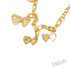 Catherine Popesco Cherished Heart Locket Charm Bracelet - product images 8 of 9