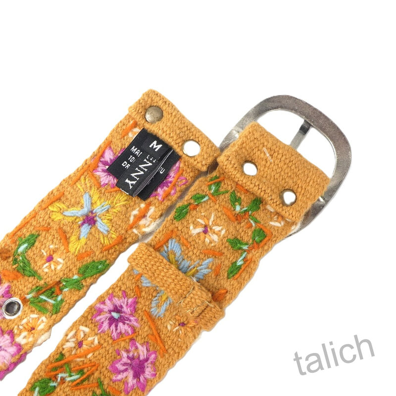 Jenny Krauss In the Garden Floral Embroidered Wool Belt - product image 