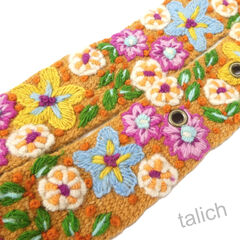 Jenny Krauss In the Garden Floral Embroidered Wool Belt - product images 8 of 9