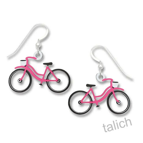 Sienna,Sky,Earrings,-,Pink,Bicycle,Sienna Sky Earrings, Adajio earrings Sienna Sky, Sienna Sky Colorado