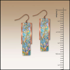 DC Designs - Almond Branches Copper Accent Layered Earrings - product images 2 of 5