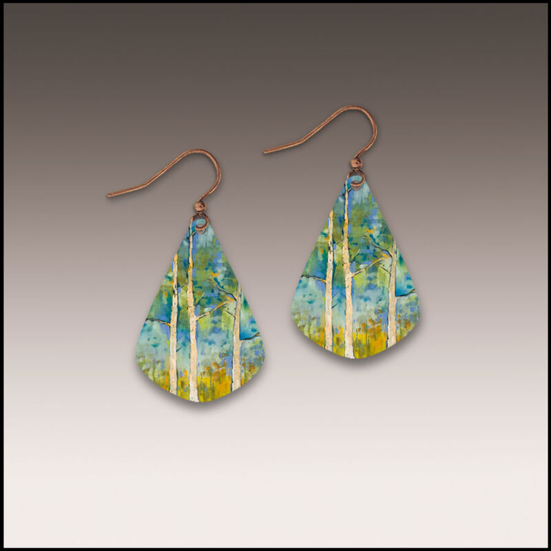 DC Designs - Springtime Aspen Teardrop Earrings - product image 