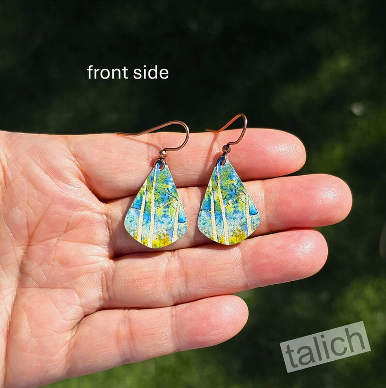 DC Designs - Springtime Aspen Teardrop Earrings - product image 