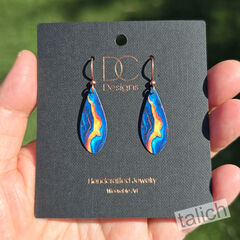 DC Designs - Lava Spill Small Dew Drop Earrings - product images 5 of 6