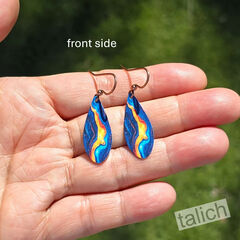 DC Designs - Lava Spill Small Dew Drop Earrings - product images 3 of 6