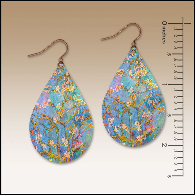 DC Designs - Almond Branches Large Teardrop Earrings - product image 