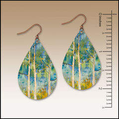 DC Designs - Springtime Aspen Large Teardrop Earrings - product images 2 of 5