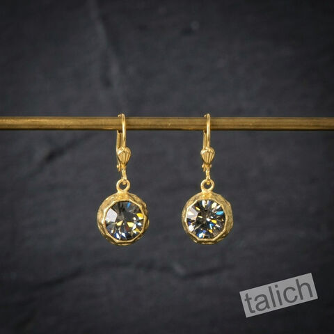 Catherine,Popesco,Double,Sided,Crystal,Ball,Earrings,in,Black,Diamond,Catherine Popesco Earrings, La Vie Parisienne Earrings, Catherine Popesco Jewelry, Catherine Popesco Paris