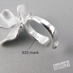 Gold Plated Sterling Silver Small Butterfly Ear Cuff Earrings - product images 7 of 8