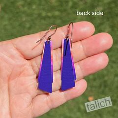 DC Designs - Sunset Beach Layered Long Drop Earrings - product images 4 of 5