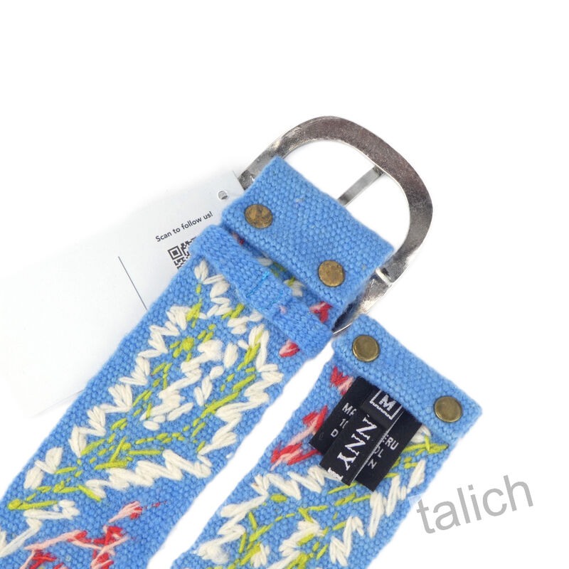 Jenny Krauss Berries on Vines Floral Embroidered Wool Belt - product image 