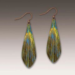 DC Designs - Bright Summer Aspen Long Teardrop Earrings - product images 1 of 4