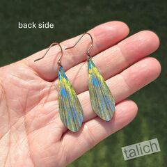 DC Designs - Bright Summer Aspen Long Teardrop Earrings - product images 3 of 4