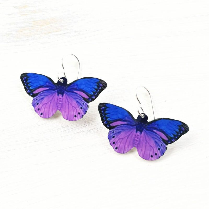 Artista Earrings - Purple Dreams Butterfly - product image 