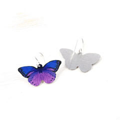 Artista Earrings - Purple Dreams Butterfly - product images 3 of 4