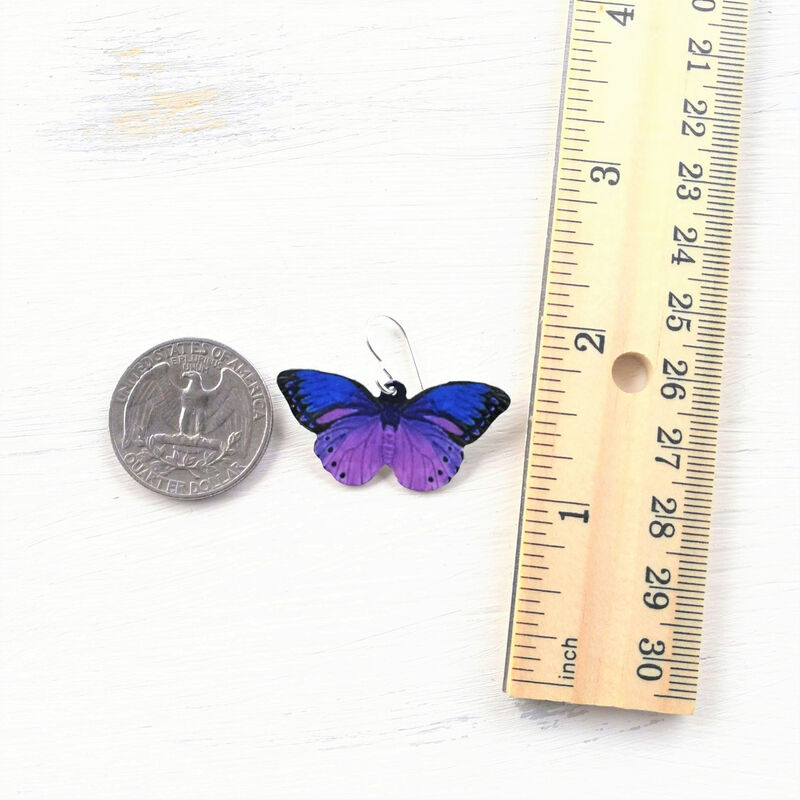 Artista Earrings - Purple Dreams Butterfly - product image 