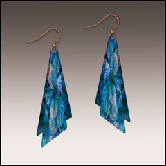 DC Designs - Nighttime Foliage Wing Layered Earrings - product images 1 of 5