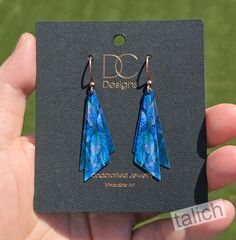 DC Designs - Nighttime Foliage Wing Layered Earrings - product images 3 of 5