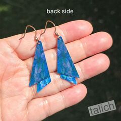 DC Designs - Nighttime Foliage Wing Layered Earrings - product images 5 of 5