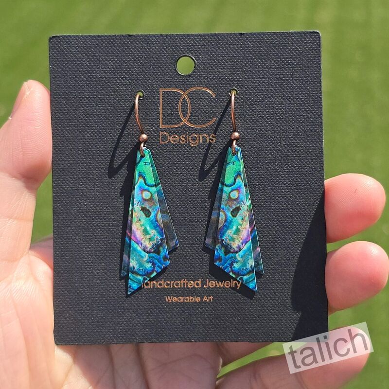 DC Designs - Mermaid Reef Wing Layered Earrings - product image 