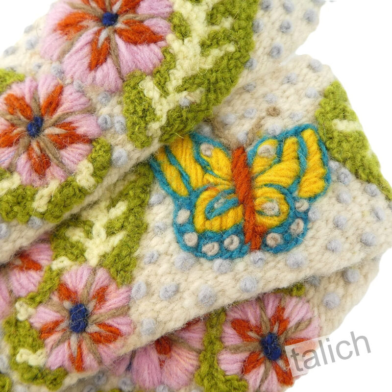 Jenny Krauss Mariposa Floral Embroidered Wool Belt - product image 