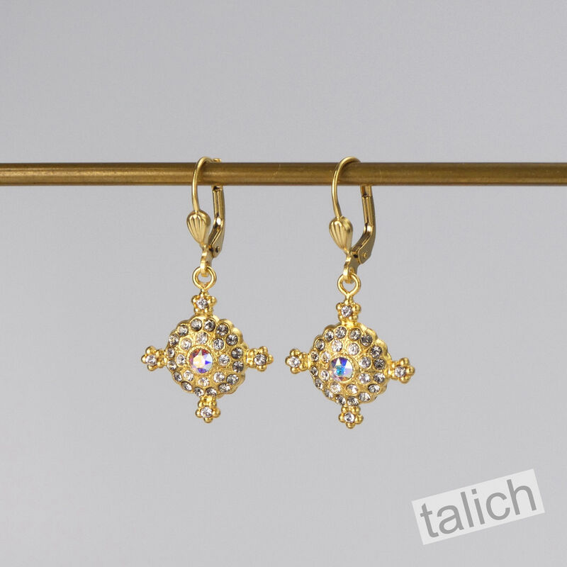 Catherine Popesco 'Amara' Swarovski Crystal Encrusted Earrings - product image 