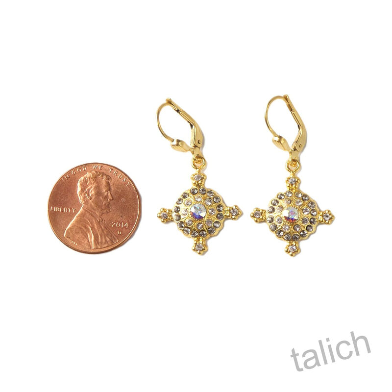 Catherine Popesco 'Amara' Swarovski Crystal Encrusted Earrings - product image 