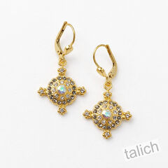 Catherine Popesco 'Amara' Swarovski Crystal Encrusted Earrings - product images 2 of 3