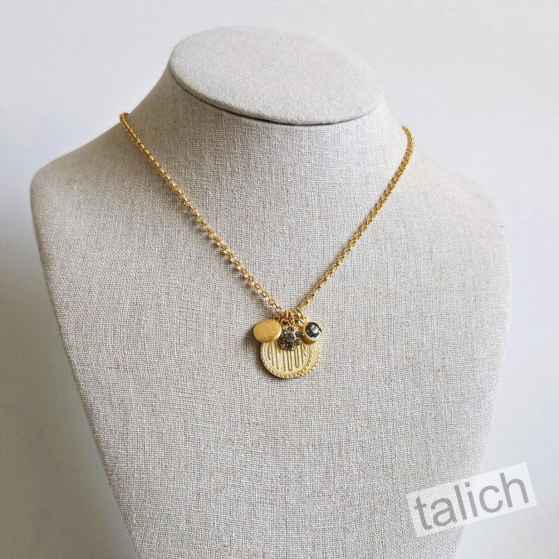 Catherine Popesco Amour Oui Five Charms Necklace  - product image 