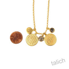 Catherine Popesco Amour Oui Five Charms Necklace  - product images 4 of 7