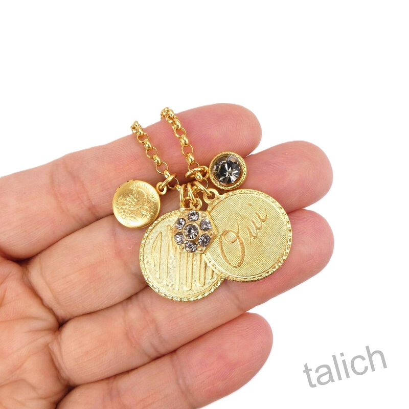 Catherine Popesco Amour Oui Five Charms Necklace  - product image 