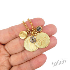 Catherine Popesco Amour Oui Five Charms Necklace  - product images 5 of 7