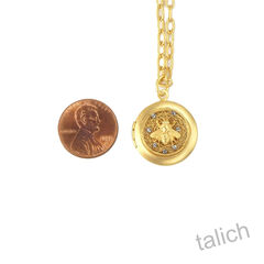Catherine Popesco Honeycomb Bee Locket Necklace - product images 4 of 6